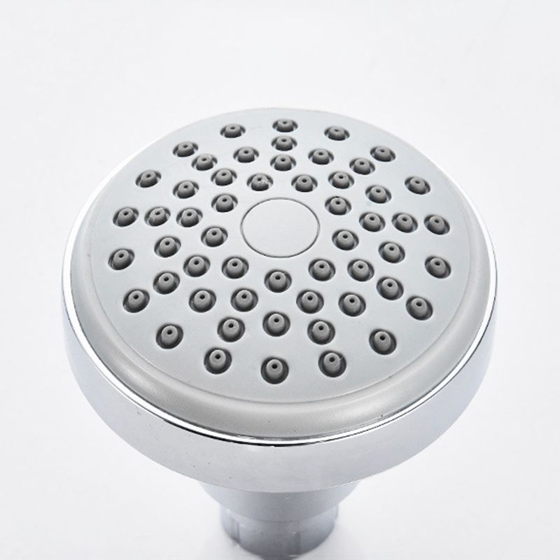 Stornfield | Round shower head made of stainless steel in silver wall-mounted shower head