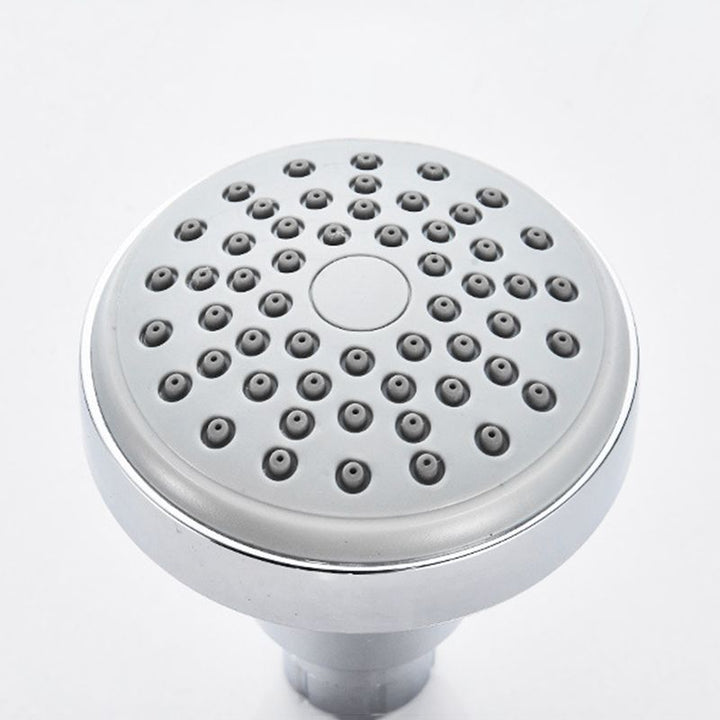 Stornfield | Round shower head made of stainless steel in silver wall-mounted shower head