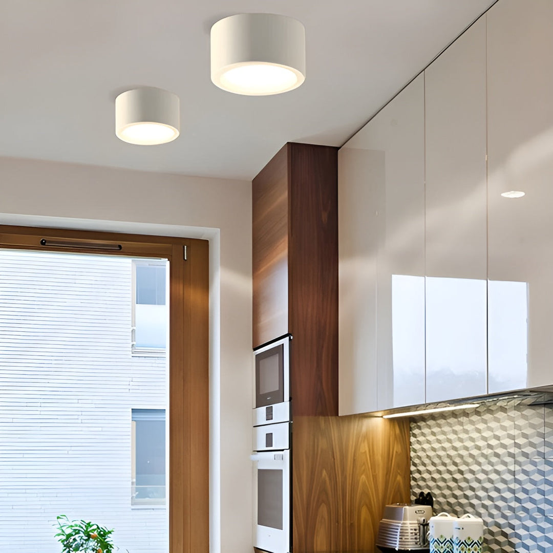Modern LED ceiling light – Round shape & warm LED light | Cozy lighting for any room | Stornfield