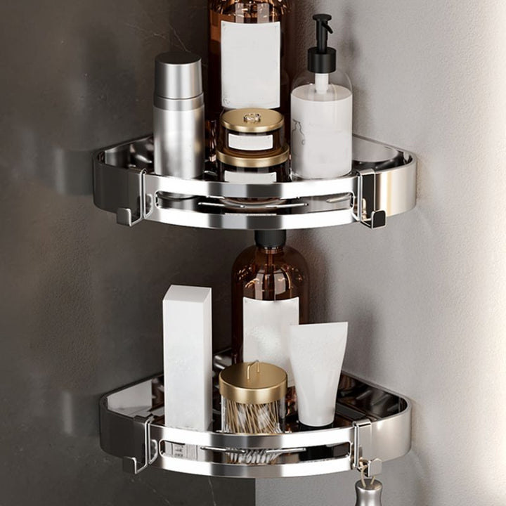 Stornfield | Modern Polished Chrome Stainless Steel Bathroom Accessory Set