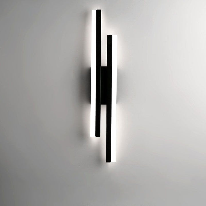 Stornfield | Alana Modern LED Wall Light - Elegant Black/Gold Wall Lighting for Living Room and Bedroom