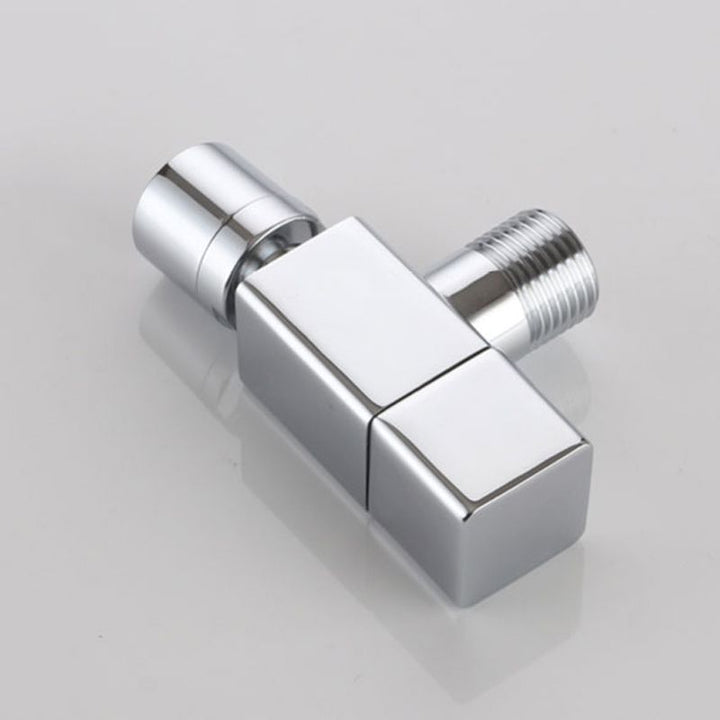 Stornfield | Contemporary Wall Mounted Bathroom Faucet with Knob Handle, Solid Brass, Round Spout