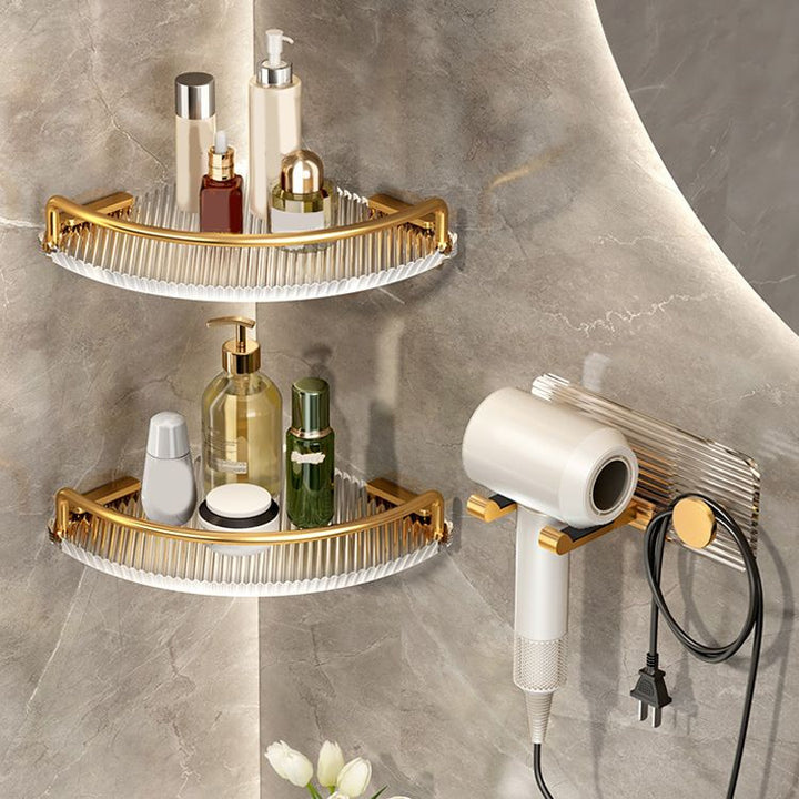Stornfield | Modern Gold Bathroom Accessories Single Item or Set with Bath Caddy