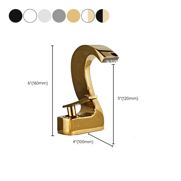 Stornfield | Modern Single-Lever Basin Faucet Bathroom Brass Central Faucet