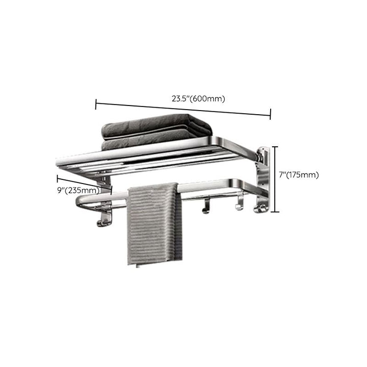 Stornfield | Modern Polished Chrome Stainless Steel Bathroom Accessory Set