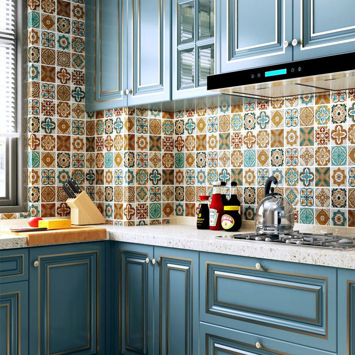 Stornfield | Multitone Vinyl Flooring, Laminate and Adhesive, Porcelain Tile Look, PVC Flooring
