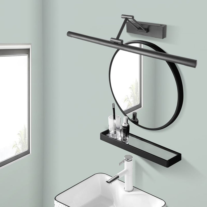 Minimalist LED Wall Light Black/White – Modern Metal Lamp for Bathroom and Indoor Use | Stornfield