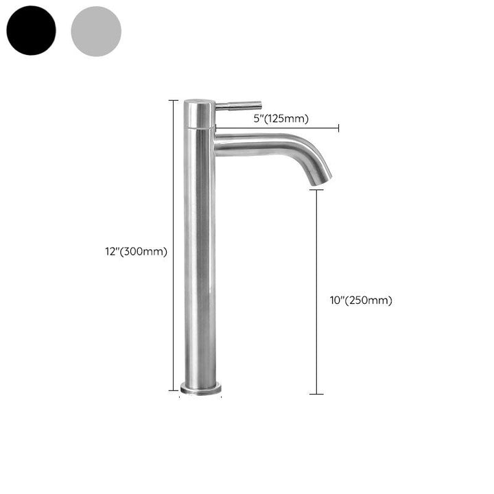 Stornfield | Stainless Steel Industrial Sink Faucet with Lever Handle