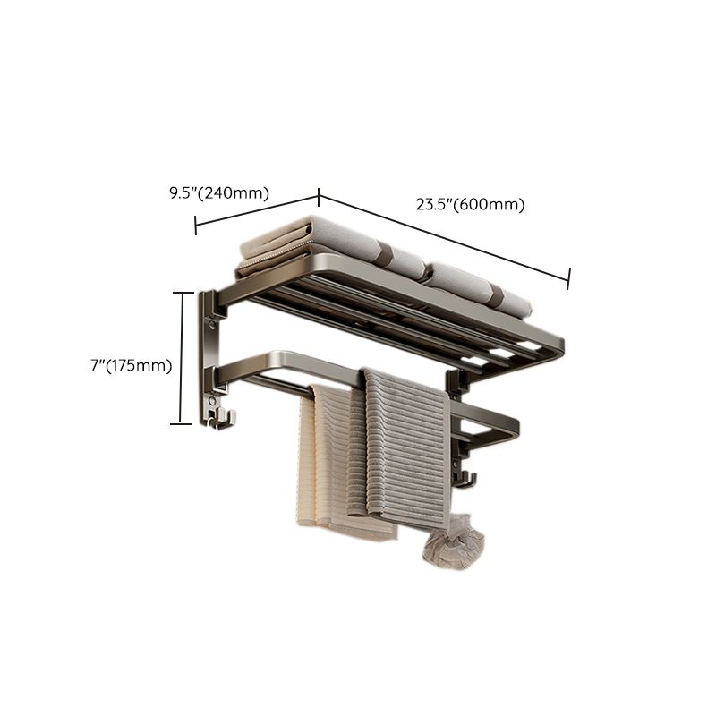 Stornfield | Modern Stainless Steel Bathroom Shelf Bathroom Accessories Set Towel Holder Bathroom Set