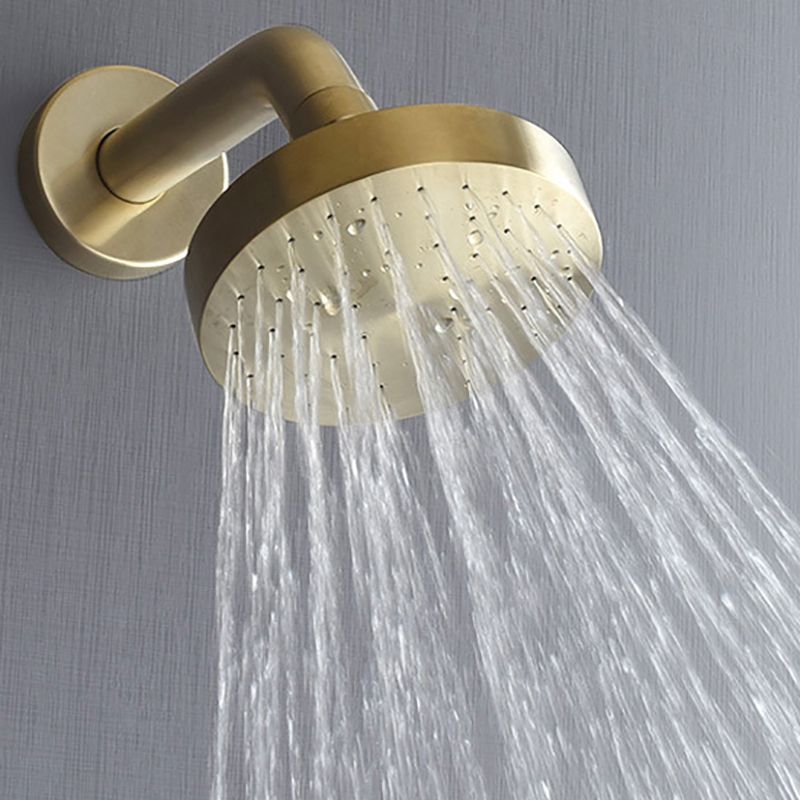 Stornfield | Douche en acier inoxydable combinaison douche ronde tête de douche fixe avec bras de douche