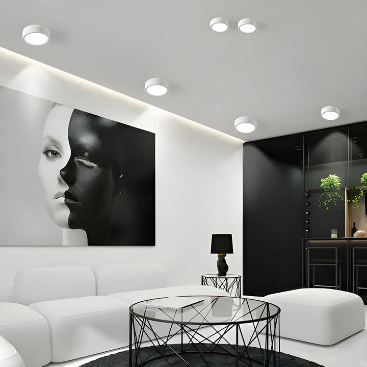 Modern LED ceiling light – Round shape & warm LED light | Cozy lighting for any room | Stornfield