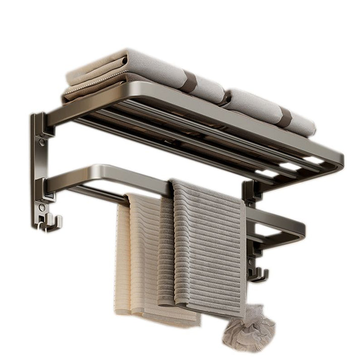 Stornfield | Modern Stainless Steel Bathroom Shelf Bathroom Accessories Set Towel Holder Bathroom Set