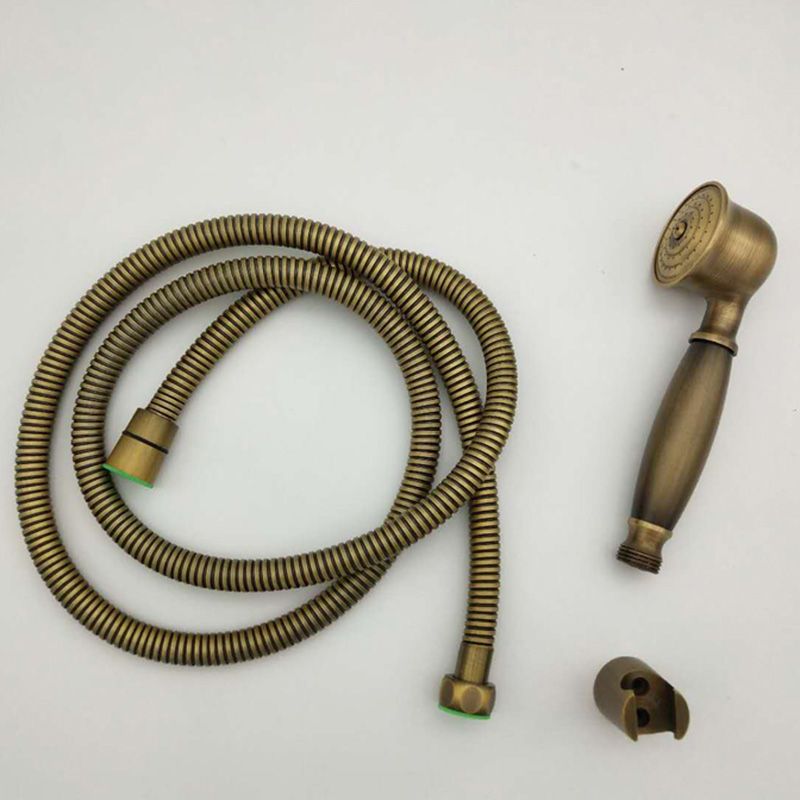 Stornfield | Traditional Handheld Shower Head with Hose Polished Brass Wall Mounted Shower Head