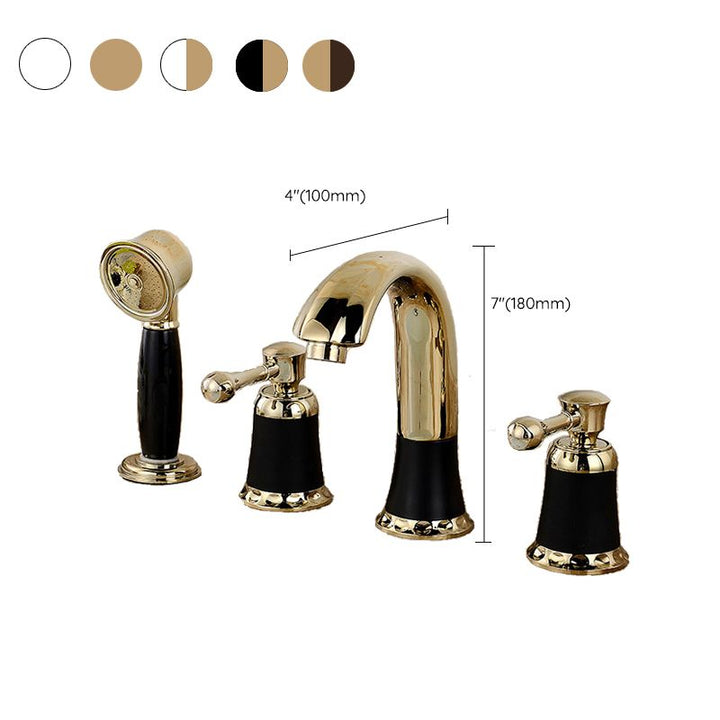 Stornfield | Contemporary Surface-Mounted Bathtub Faucet, Bathtub Finish for Bathroom