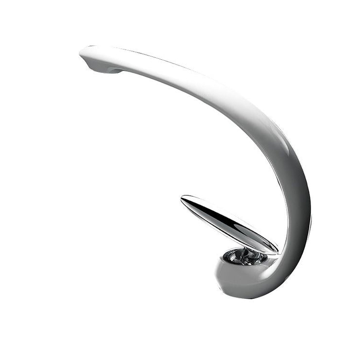 Stornfield | Single Handle Waterfall Bathroom Basin Faucet in Brass