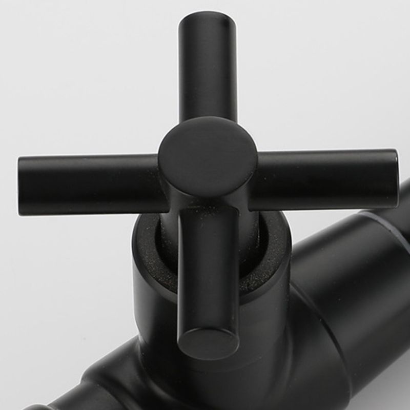 Stornfield | 1-Handle Modern Wall Mount Lavatory Faucet, 1-Hole Bathroom Tap