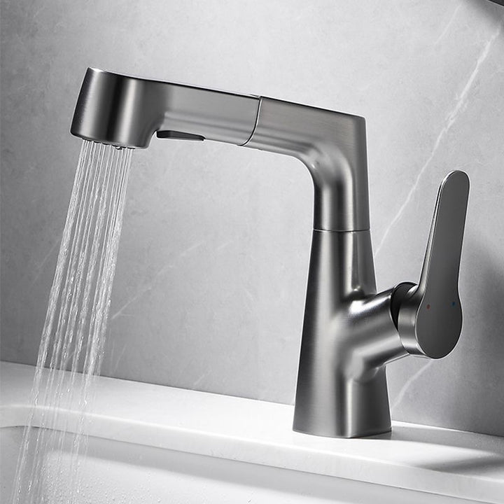 Stornfield | Extendable Vessel Water Tap Modern Sink Faucet with a Lever Handle