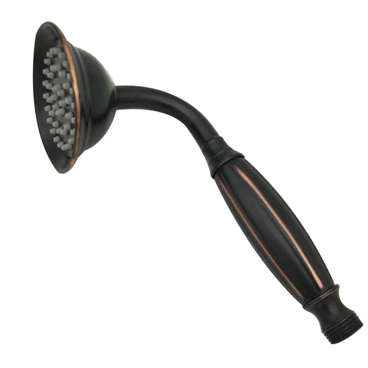 Stornfield | Traditional Handheld Shower Head with Hose Polished Brass Wall Mounted Shower Head