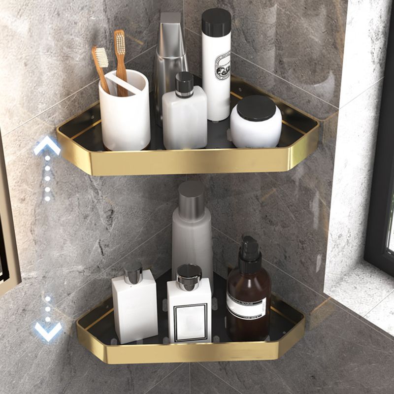 Stornfield | Ensemble de Salle de Bain Noir & Laiton Accessoires de Salle de Bain Style Moderne En Pièce Individuelle Ou En Ensemble