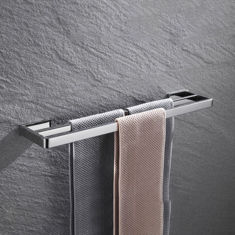 Stornfield | 5-piece modern bathroom accessories as single item or in set Polished chrome bathroom set