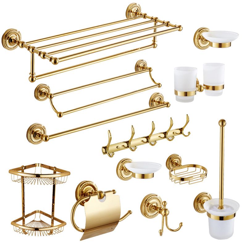 Stornfield | Traditional Gold Bathroom Accessories Copper Bathroom Set