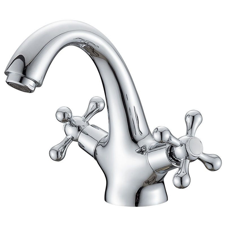 Stornfield | Industrial Widespread Two-Handle Cross Faucet