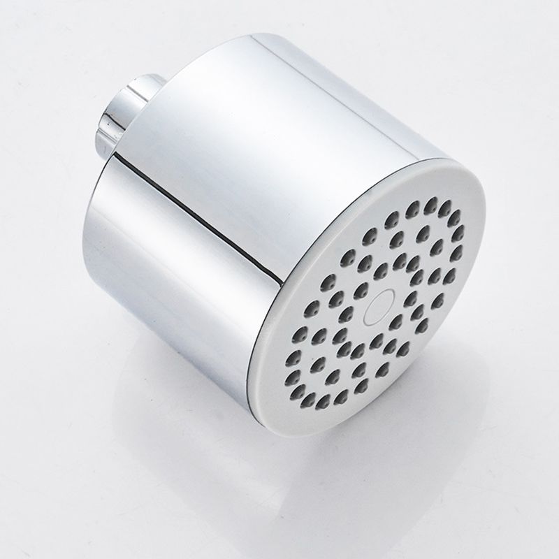Stornfield | Round shower head made of stainless steel in silver wall-mounted shower head