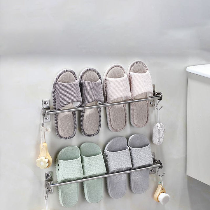 Stornfield | 3-piece Stainless Steel Bathroom Accessory Set Modern Chrome Object Stand
