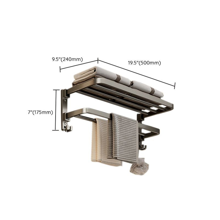 Stornfield | Modern Stainless Steel Bathroom Shelf Bathroom Accessories Set Towel Holder Bathroom Set