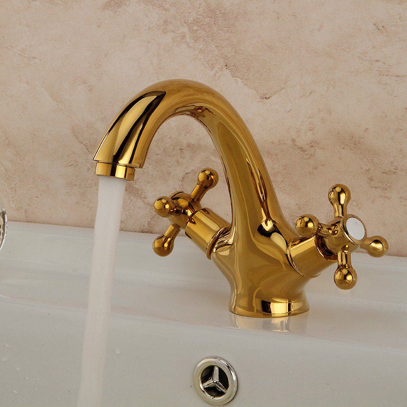 Stornfield | Industrial Widespread Two-Handle Cross Faucet