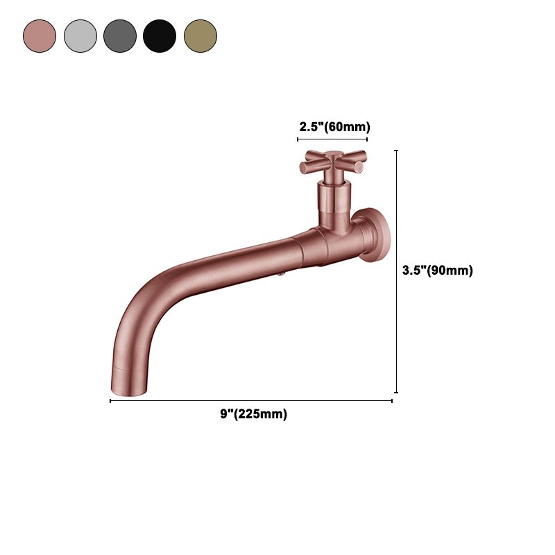 Stornfield | 1-Handle Modern Wall Mount Lavatory Faucet, 1-Hole Bathroom Tap