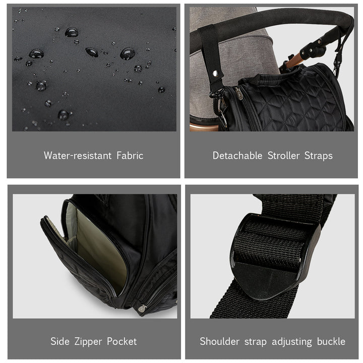 Backpack with Versatile Compartments and Insulating Function Stornfield