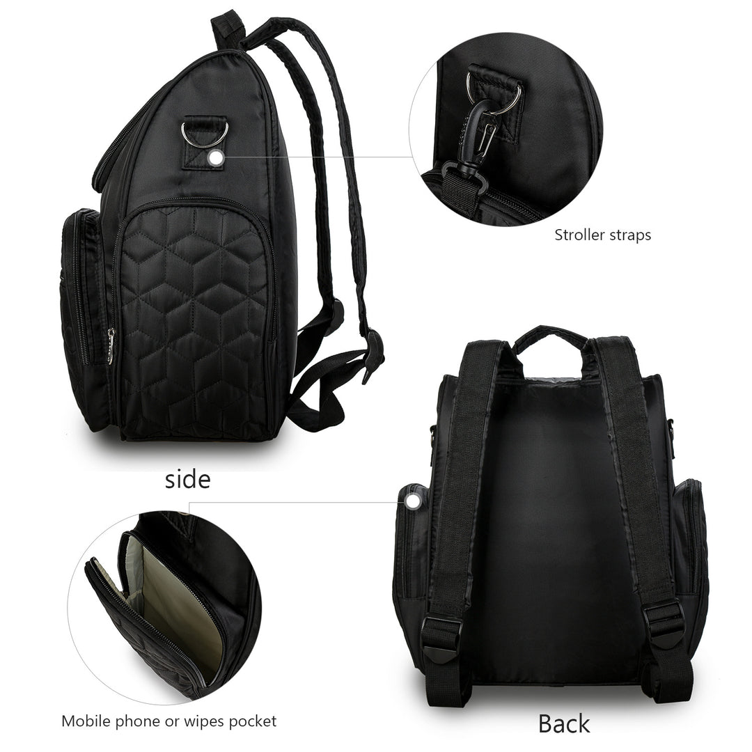Backpack with Versatile Compartments and Insulating Function Stornfield