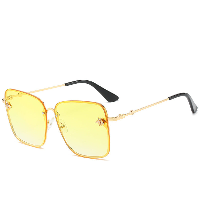 Luxury Oversized Geometric Frame Sunglasses Stornfield