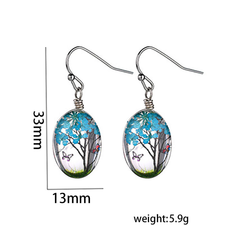 Artistic Nature-Inspired Drop Earrings Stornfield