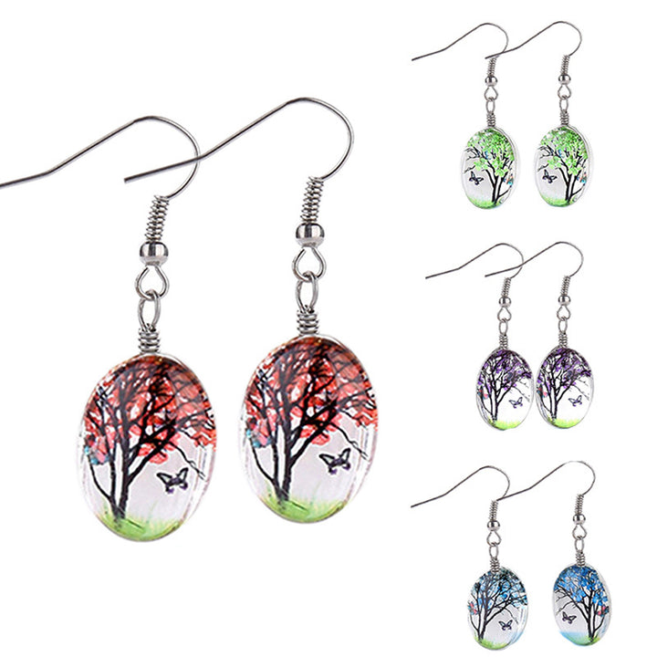 Artistic Nature-Inspired Drop Earrings Stornfield