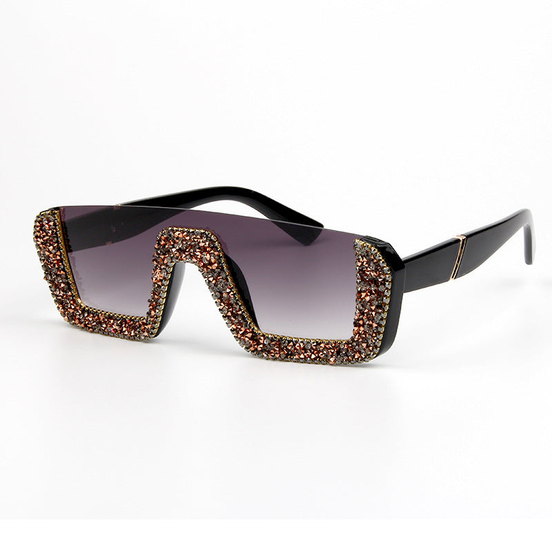 Ladies elegant glitter sunglasses with striking frame Stornfield