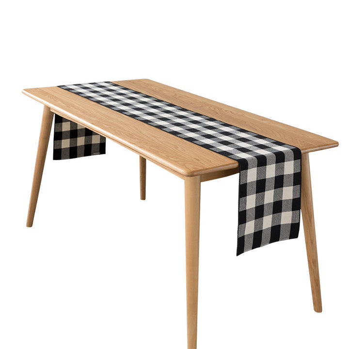 Woven table placemat in buffalo check made of cotton blend Stornfield