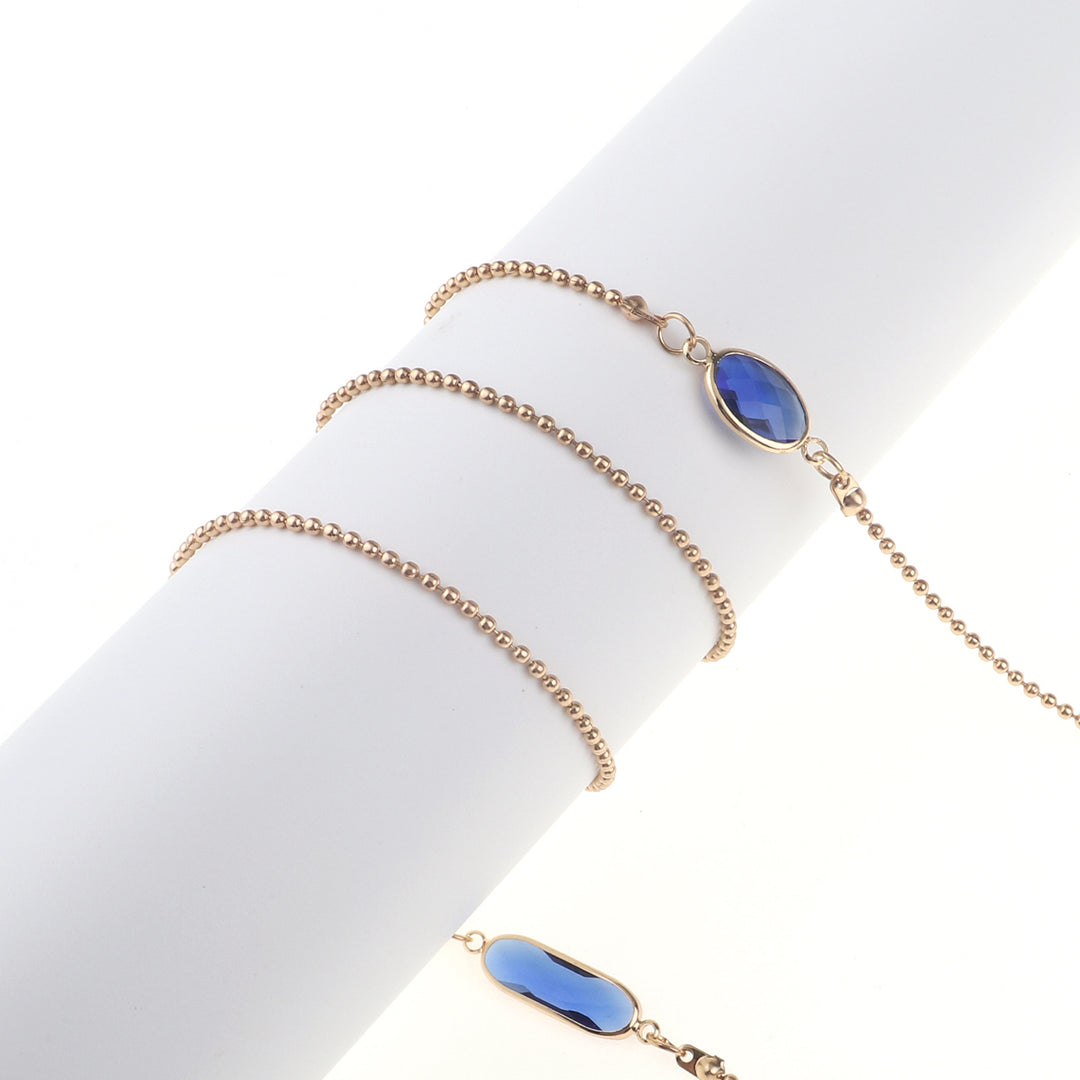 Elegant Blue Stone Necklace Stornfield