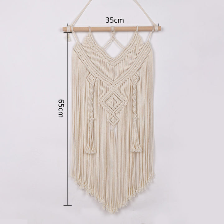 Hand-knotted wall hanging Stornfield