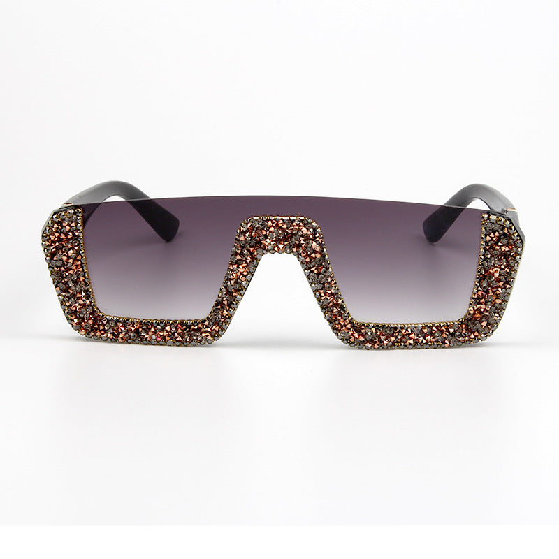 Ladies elegant glitter sunglasses with striking frame Stornfield