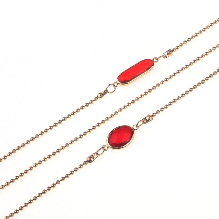 Elegant Blue Stone Necklace Stornfield