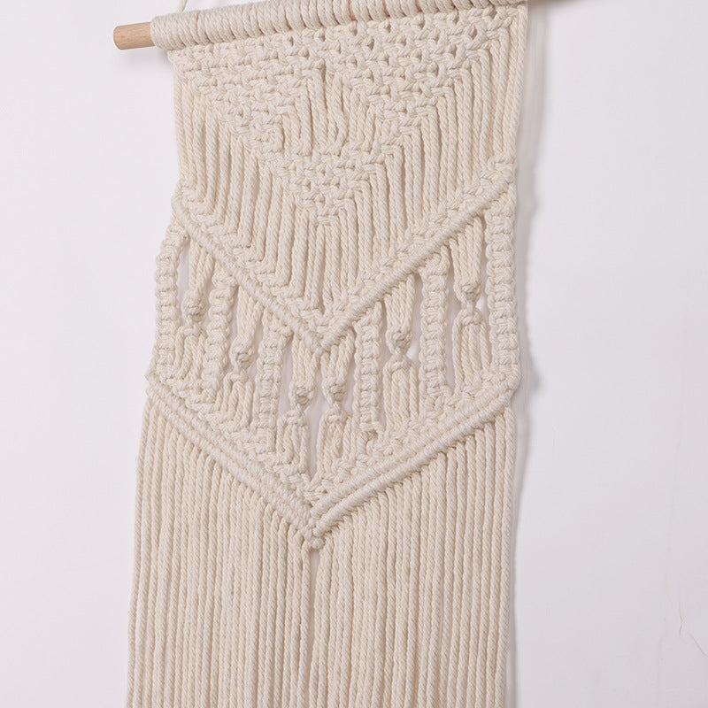 Macrame Wall Hanging with Artistic Patterns Stornfield