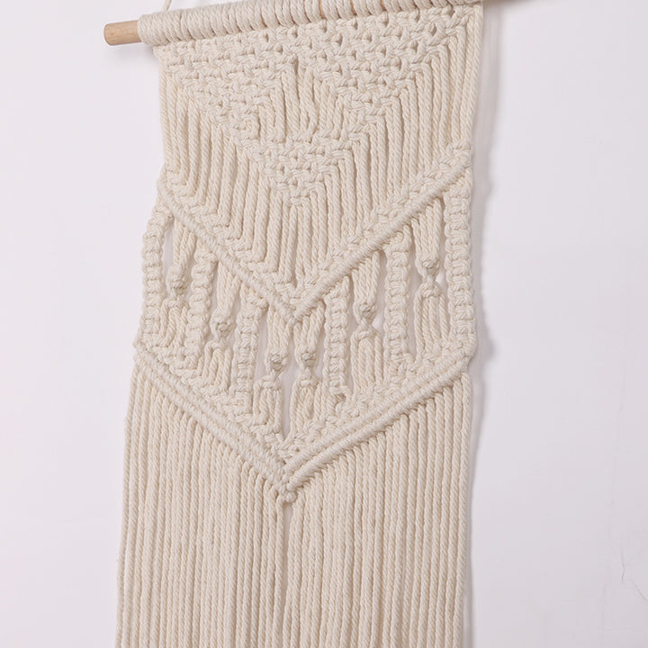 Macrame Wall Hanging with Artistic Patterns Stornfield