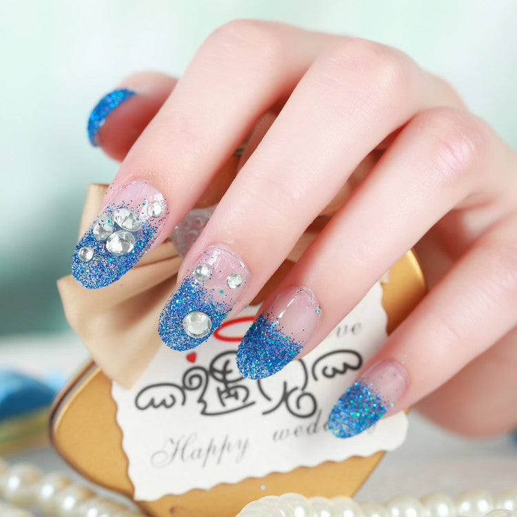 Artificial nails with delicate floral decorations Stornfield