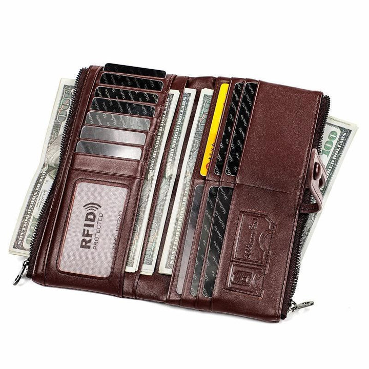 Long Wallet in Genuine Leather | Stornfield