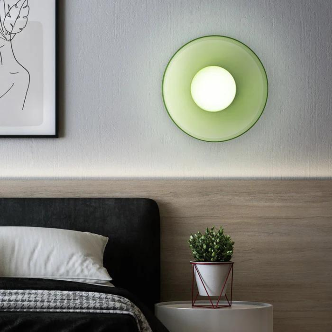 Round Ceiling Lamp with Stylish Functionality - LumiSphere | Stornfield