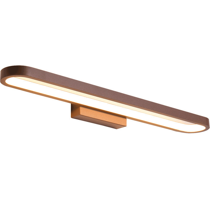 Stornfield | Modern Linear Wall Sconce Leigh, Gold, Bedroom/Bathroom, Metal