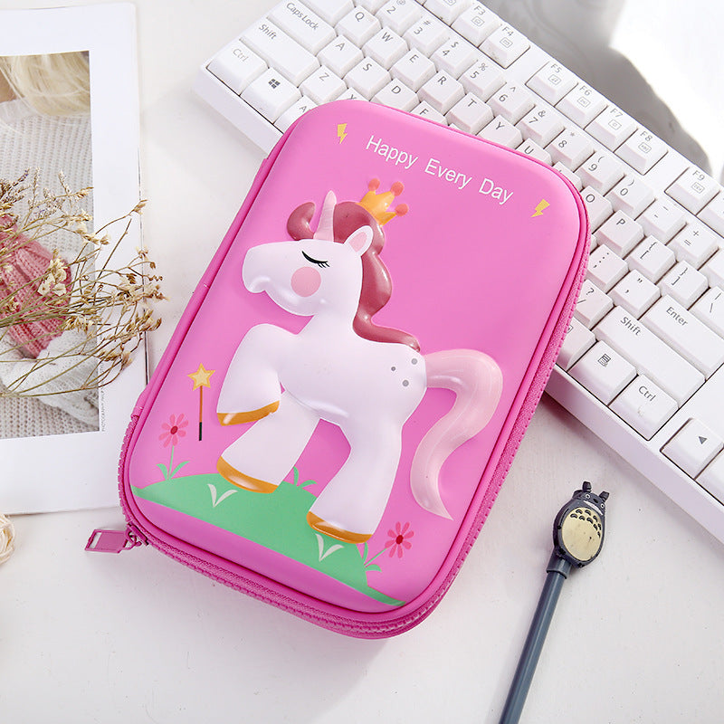 Cute Unicorn Themed Pencil Organizer