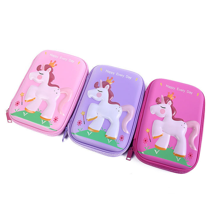 Cute Unicorn Themed Pencil Organizer